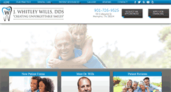 Desktop Screenshot of jwhitleywills.com