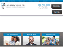 Tablet Screenshot of jwhitleywills.com